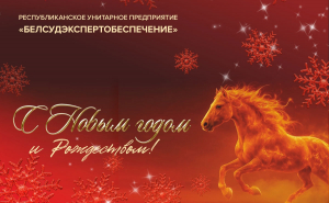 Поздравление директора РУП «Белсудэкспертобеспечение» с Новым годом и Рождеством Христовым