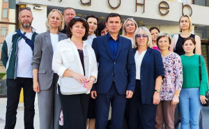 «Наши символы»: работники РУП «Белсудэкспертобеспечение» посетили премьеру кинодилогии